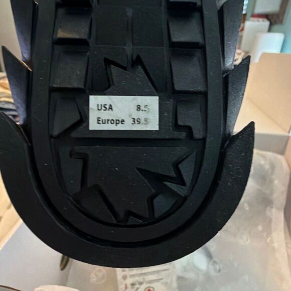 Pajar CANADA Travita Snow Boots Waterproof Nylon Pull-On White Woman's 8.5 - Picture 6 of 8